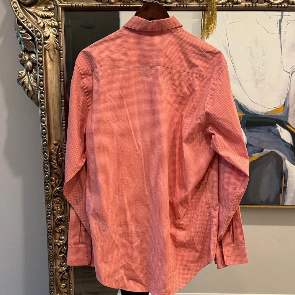 Banana Republic Men's Coral Stretch Shirt